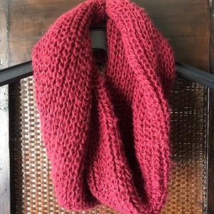 Warm and fuzzy infinity scarf